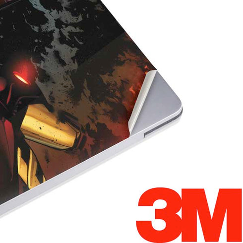 Marvel Iron Man Three Panel Surface Laptop 2 Skin